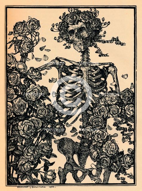 'Illustration for The Rubaiyat of Omar Khayyam', 1900. Artist: Edmund Joseph Sullivan.