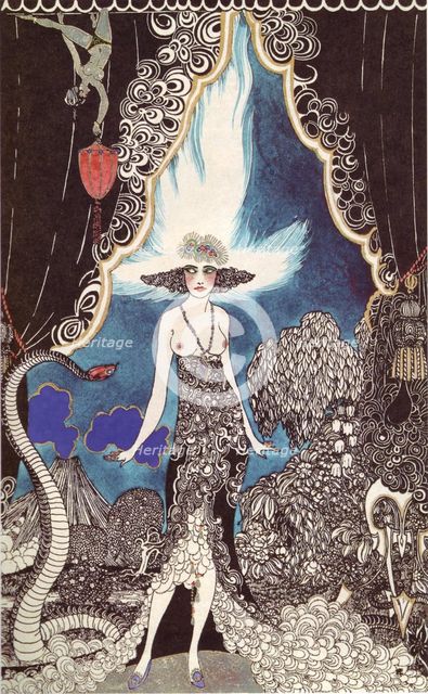 Illustration for The Rubaiyat of Omar Khayyam.
