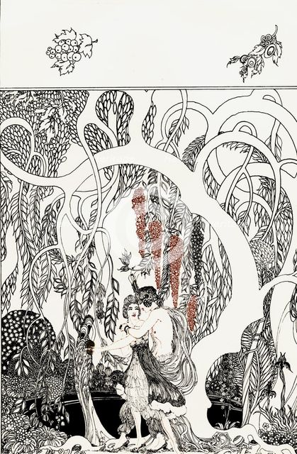 Illustration for The Rubaiyat of Omar Khayyam.