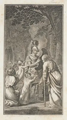 Illustration for the Works of J.P.C. Florian 1796. Creator: Daniel Nikolaus Chodowiecki