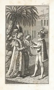 Illustration for the Works of J.P.C. Florian 1796. Creator: Daniel Nikolaus Chodowiecki