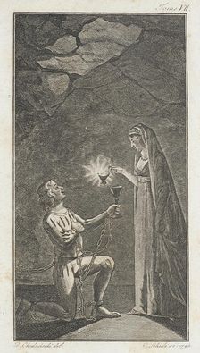 Illustration for the Works of J.P.C. Florian 1796. Creator: Daniel Nikolaus Chodowiecki