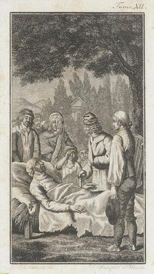 Illustration for the Works of J.P.C. Florian 1796. Creator: Daniel Nikolaus Chodowiecki
