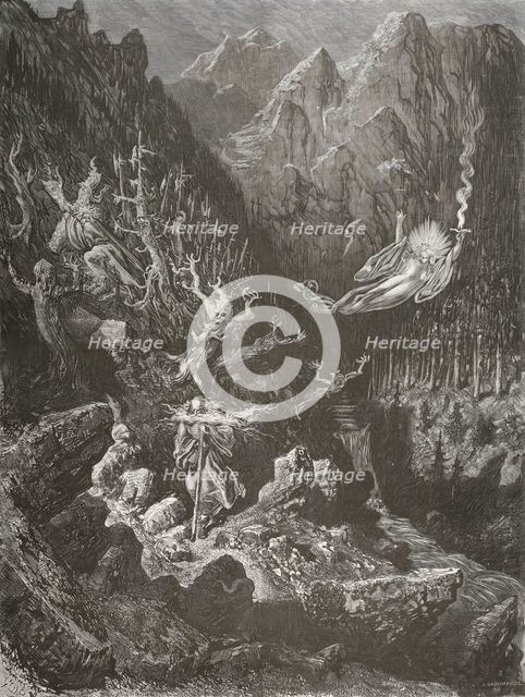 Illustration for The Wandering Jew.