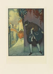 Illustration for "Une aventure d'amour à Venise" by Giacomo Casanova de Seingalt, 1927. Creator: Wegener, Gerda (1886-1940)