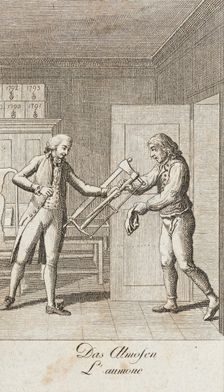 Illustration for Uprightness and Hypocrisy 1793. Creator: Daniel Nikolaus Chodowiecki