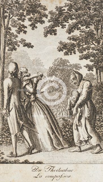 Illustration for 'Uprightness and Hypocrisy', 1793. Creator: Daniel Nikolaus Chodowiecki.
