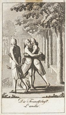Illustration for Uprightness and Hypocrisy 1793. Creator: Daniel Nikolaus Chodowiecki
