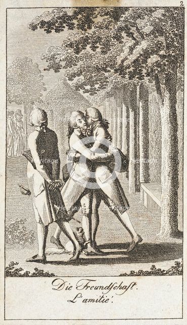 Illustration for 'Uprightness and Hypocrisy', 1793. Creator: Daniel Nikolaus Chodowiecki.