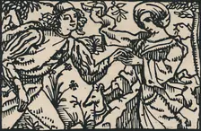 Illustration for Villon's Petit Testament, 1919. Artist: Emile Bernard