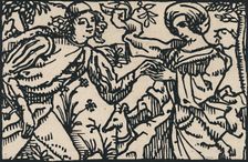 Illustration for Villon's Petit Testament, 1919. Artist: Emile Bernard