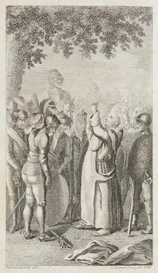 Illustration for Weber's Stories from Antiquity 1787. Creator: Daniel Nikolaus Chodowiecki