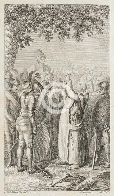 Illustration for Weber's 'Stories from Antiquity', 1787. Creator: Daniel Nikolaus Chodowiecki.