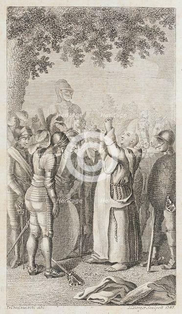 Illustration for Weber's 'Stories from Antiquity', 1787. Creator: Daniel Nikolaus Chodowiecki.