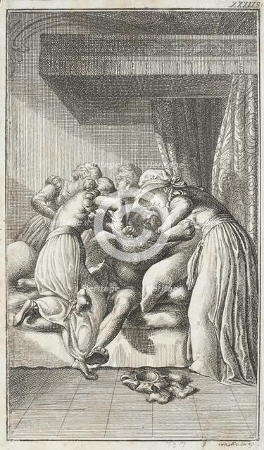 Illustration for Weber's 'Stories from Antiquity', 1787. Creator: Daniel Nikolaus Chodowiecki.