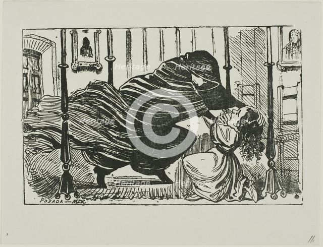 Illustration for a Story, n.d. Creator: José Guadalupe Posada.