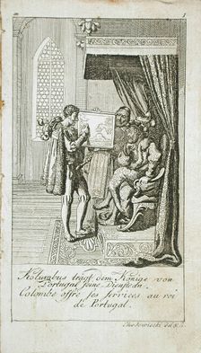 Illustration for Ancient, Medieval and Modern History 1790. Creator: Daniel Nikolaus Chodowiecki