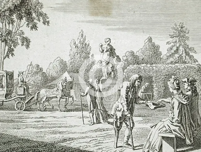 Illustration for Basedow's 'Elementary Work', 1770. Creator: Daniel Nikolaus Chodowiecki.