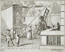 Illustration for Basedow's Elementary Work 1770. Creator: Daniel Nikolaus Chodowiecki