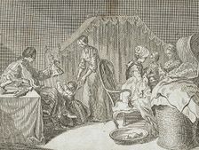 Illustration for Basedow's Elementary Work 1770. Creator: Daniel Nikolaus Chodowiecki