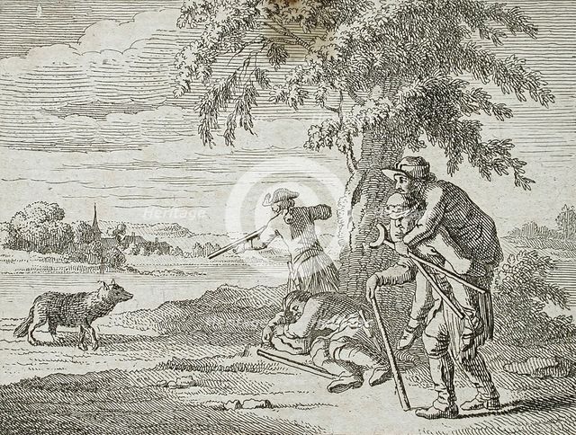Illustration for Basedow's 'Elementary Work', 1770. Creator: Daniel Nikolaus Chodowiecki.