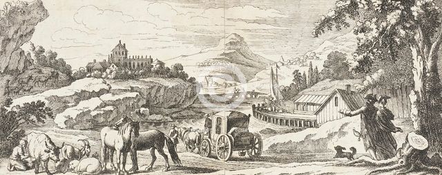 Illustration for Basedow's 'Elementary Work', 1770. Creator: Daniel Nikolaus Chodowiecki.