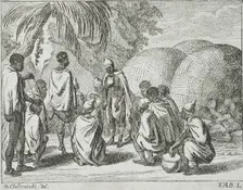 Illustration for Basedow's Elementary Work 1770. Creator: Daniel Nikolaus Chodowiecki