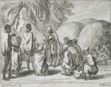 Illustration for Basedow's Elementary Work 1770. Creator: Daniel Nikolaus Chodowiecki