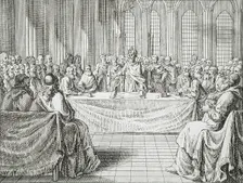 Illustration for Basedow's Elementary Work 1770. Creator: Daniel Nikolaus Chodowiecki