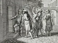Illustration for Basedow's Elementary Work 1770. Creator: Daniel Nikolaus Chodowiecki