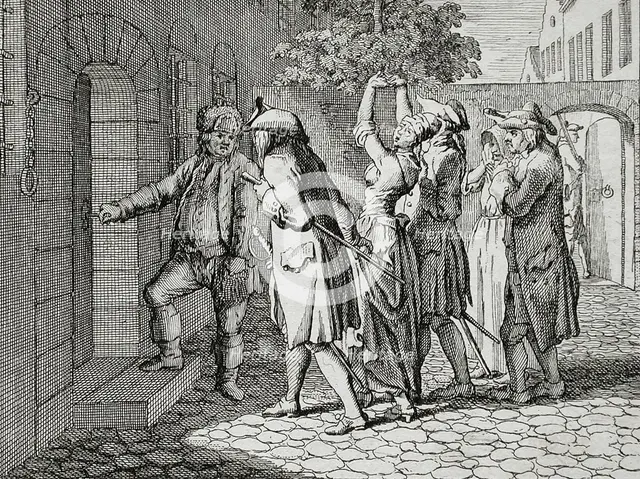 Illustration for Basedow's 'Elementary Work', 1770. Creator: Daniel Nikolaus Chodowiecki.