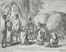 Illustration for Basedow's Elementary Work 1770. Creator: Daniel Nikolaus Chodowiecki