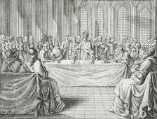 Illustration for Basedow's Elementary Work 1770. Creator: Daniel Nikolaus Chodowiecki