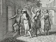 Illustration for Basedow's Elementary Work 1770. Creator: Daniel Nikolaus Chodowiecki