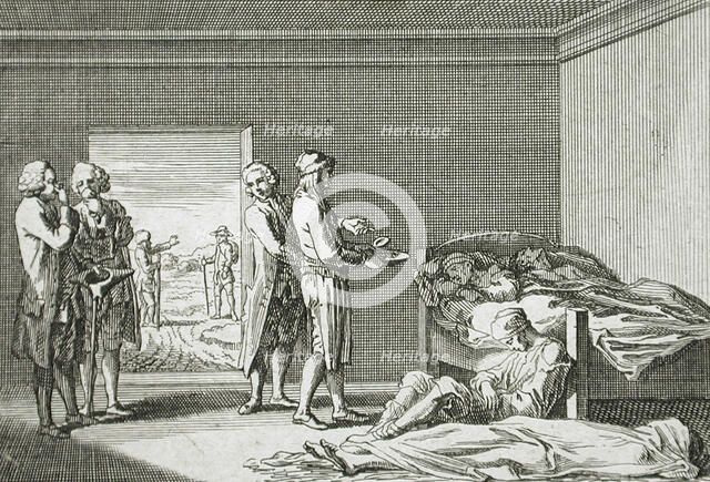 Illustration for Basedow's 'Elementary Work', 1770. Creator: Daniel Nikolaus Chodowiecki.