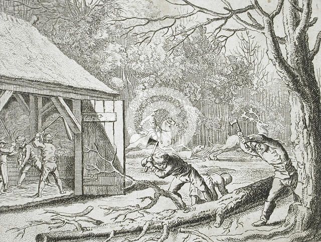 Illustration for Basedow's 'Elementary Work', 1770. Creator: Daniel Nikolaus Chodowiecki.