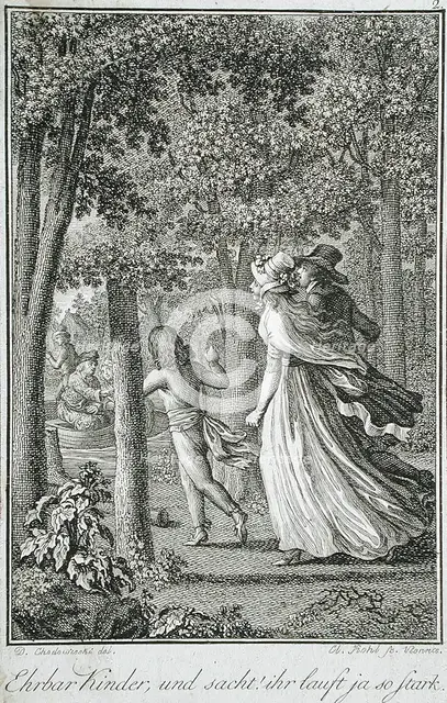 Illustration for 'Becker's Almanac for 1798', c1798. Creator: Daniel Nikolaus Chodowiecki.