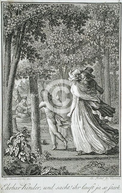 Illustration for 'Becker's Almanac for 1798', c1798. Creator: Daniel Nikolaus Chodowiecki.