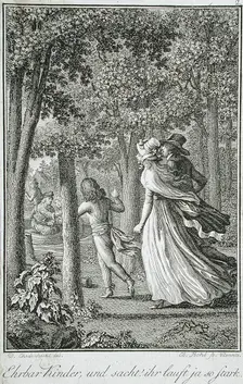 Illustration for Becker's Almanac for 1798 c1798. Creator: Daniel Nikolaus Chodowiecki