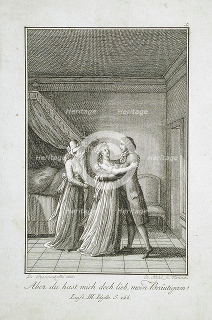 Illustration for 'Becker's Almanac for 1798', c1798. Creator: Daniel Nikolaus Chodowiecki.