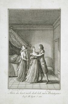 Illustration for Becker's Almanac for 1798 c1798. Creator: Daniel Nikolaus Chodowiecki