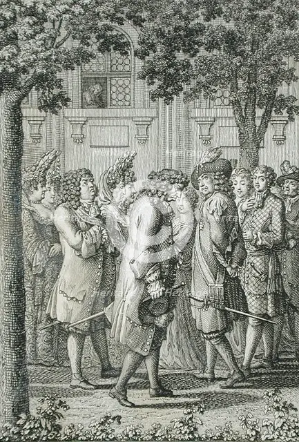 Illustration for 'Becker's Almanac for 1798', c1798. Creator: Daniel Nikolaus Chodowiecki.