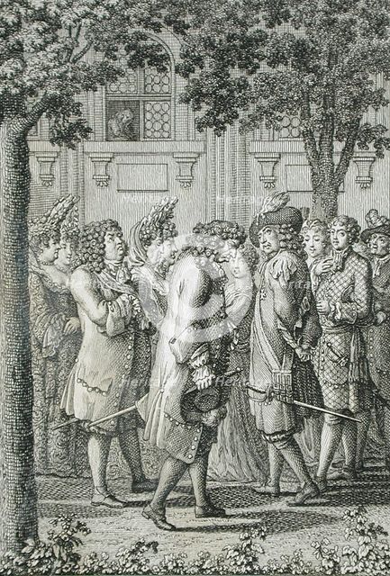 Illustration for 'Becker's Almanac for 1798', c1798. Creator: Daniel Nikolaus Chodowiecki.