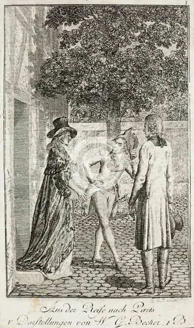 Illustration for 'Becker's Almanac for 1799', c1799. Creator: Daniel Nikolaus Chodowiecki.
