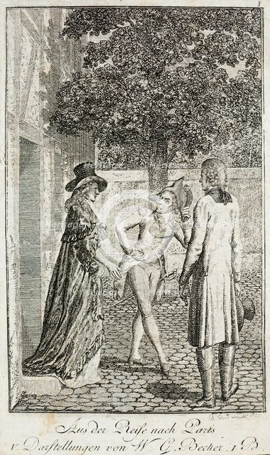 Illustration for 'Becker's Almanac for 1799', c1799. Creator: Daniel Nikolaus Chodowiecki.