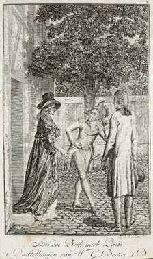 Illustration for Becker's Almanac for 1799 c1799. Creator: Daniel Nikolaus Chodowiecki
