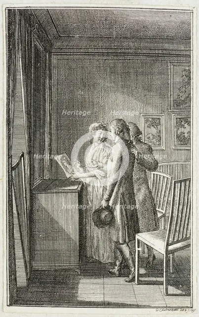 Illustration for 'Becker's Almanac for 1799', c1799. Creator: Daniel Nikolaus Chodowiecki.