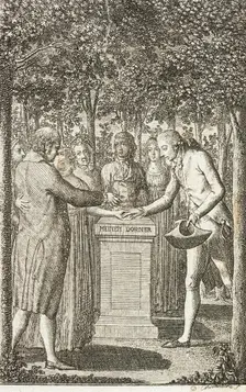 Illustration for Becker's Almanac for 1800 1800. Creator: Daniel Nikolaus Chodowiecki