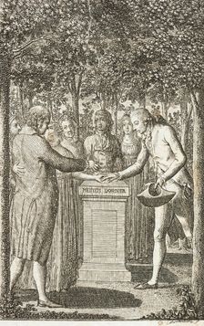 Illustration for Becker's Almanac for 1800 1800. Creator: Daniel Nikolaus Chodowiecki