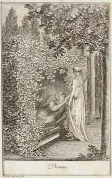 Illustration for Becker's Almanac for 1800 c1800. Creator: Daniel Nikolaus Chodowiecki
